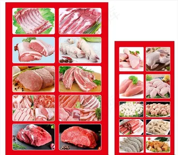 猪肉大全图片