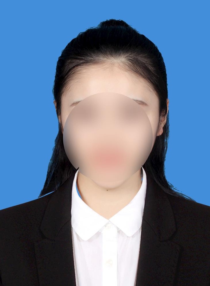 证件照女服装图片(984x1378)psd模版下载