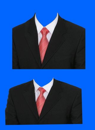 男士证件照西服图片