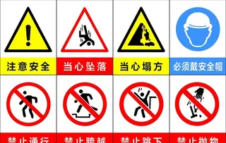 安全标识图片