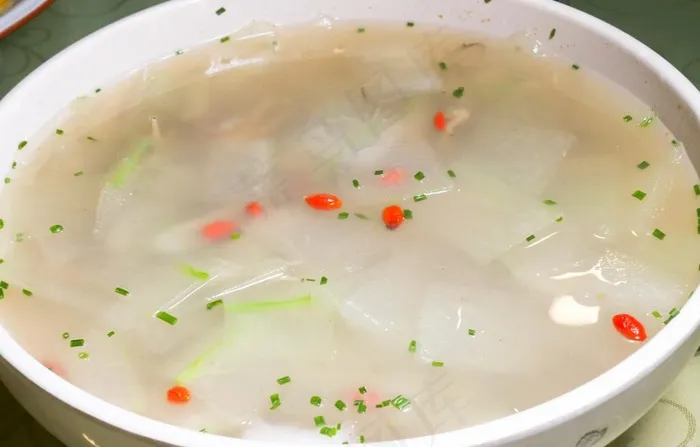 海鲜冬瓜汤图片