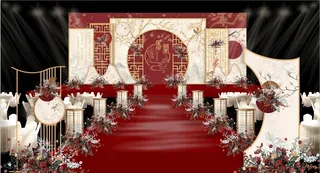 中式婚礼 婚礼效果图片