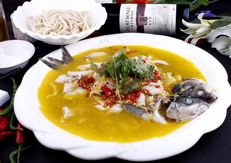 *鲜椒酱汤鱼图片