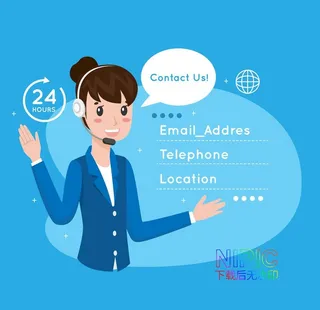 24小时客服图片