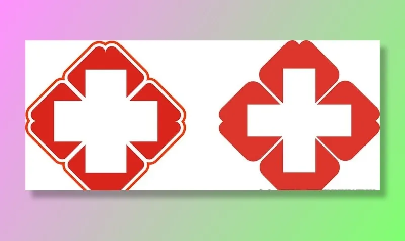 医院logo图片cdr矢量模版下载