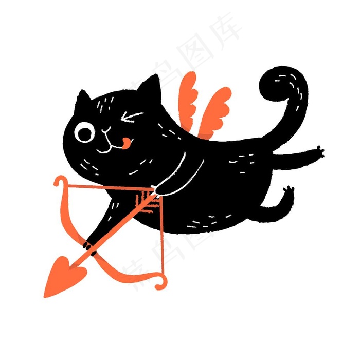 猫图片ai矢量模版下载