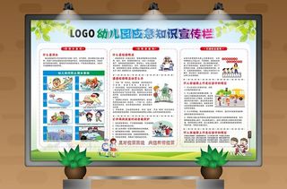 幼儿园应急知识宣传栏图片
