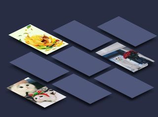 UI作品展示模块样机图片