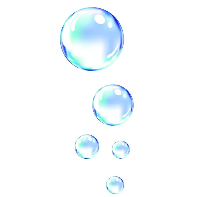 气泡图片ai矢量模版下载