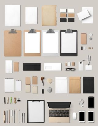 办公用品样机 图片