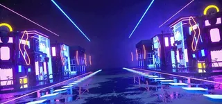 赛博朋克主图背景图片