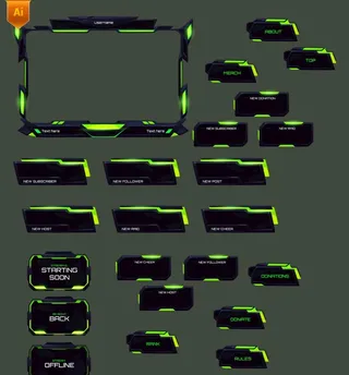 机械科技边框图片