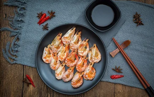 盐焗虾干图片 盐焗虾干图片