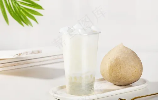 椰奶茶图片