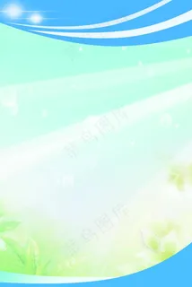 蓝色展板背景图片