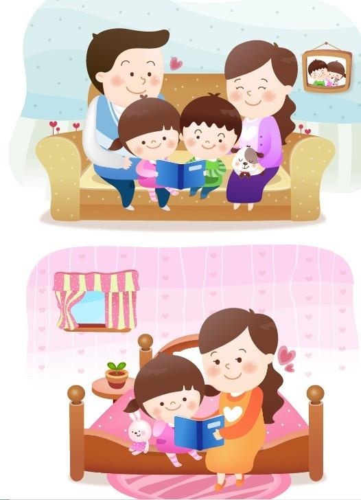 幸福一家图片