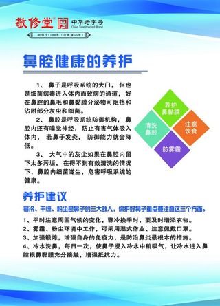 鼻腔养护图片