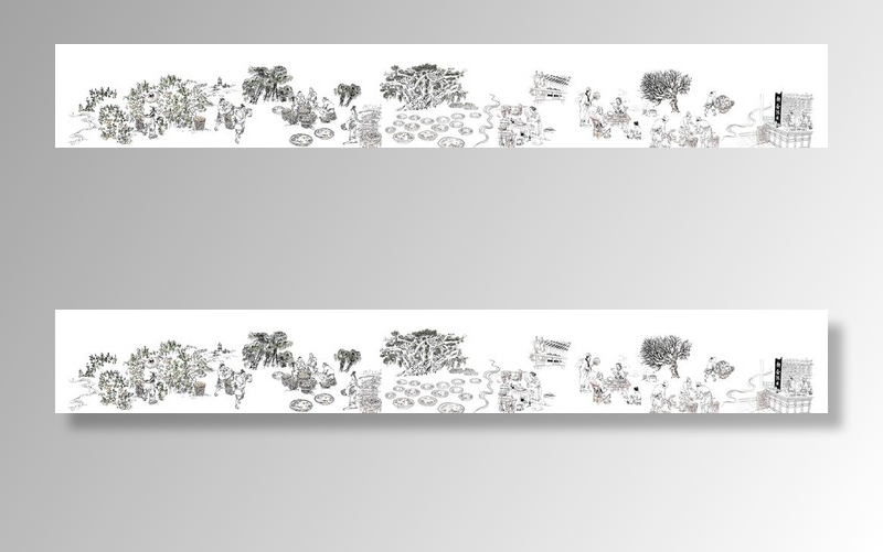 新会陈皮针管笔手绘扫描图片