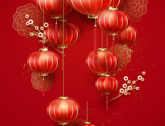 节日素材 新年图片ai矢量模版下载