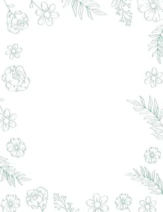 春天绿色小清新花朵花卉小草植物图片