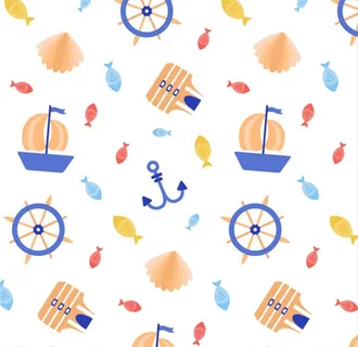 海洋风格背景图片