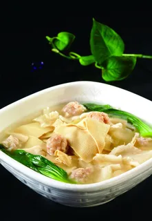 鸡汁煮千张图片 鸡汁煮千张图片