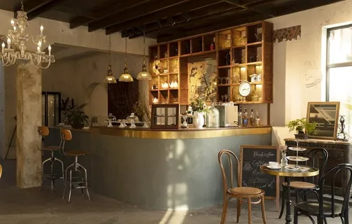 咖啡店场景图片