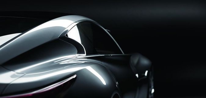 高端质感黑色汽车背景图图片