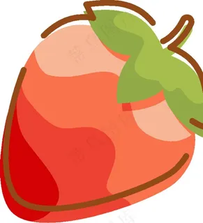 草莓素材图片
