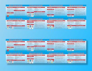 8块作业告知牌图片