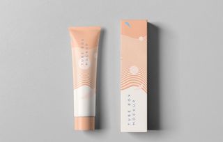 牙膏软管包装盒样机图片