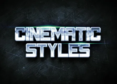 立体字样机图片