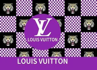 LV印花图片
