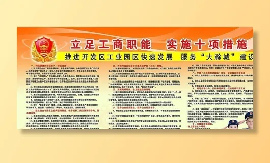 工商十项措施图片
