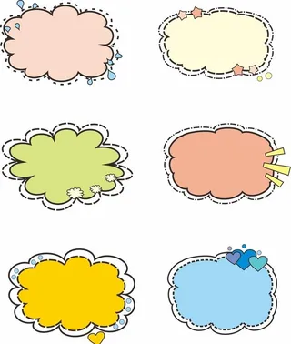 卡通对话框图片