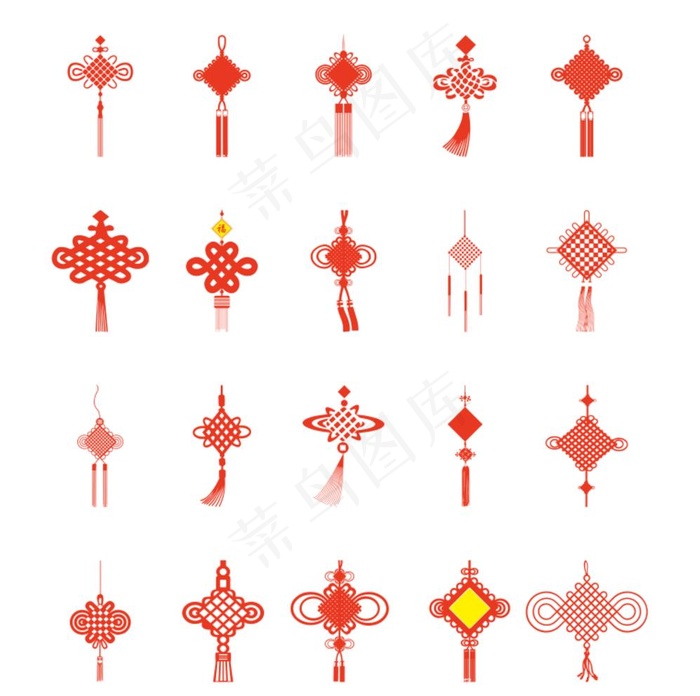 矢量中国结图片