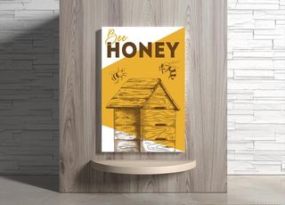 蜂蜜海报图片