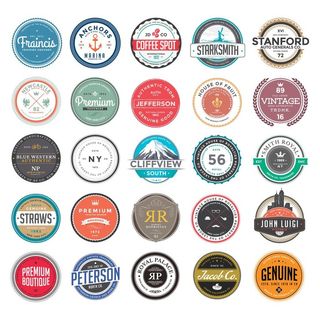 欧美复古LOGO图片