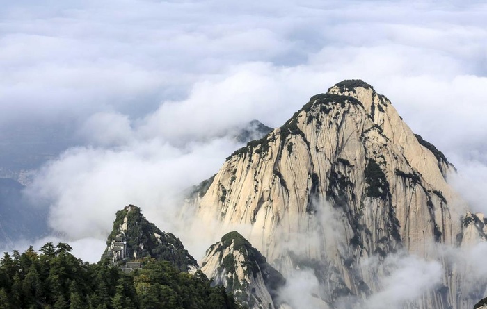 华山高清图图片