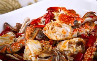 香辣蟹图片