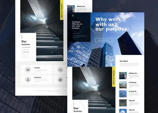 商务网页UI设计图片