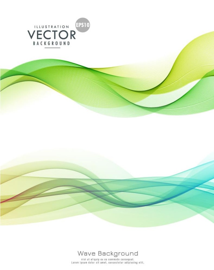 飘带元素背景图片