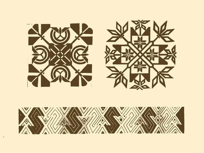 瑶族织花图案图片(2084x1624)psd模版下载