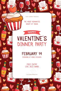 情人节海报图片