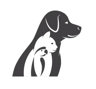 矢量动物剪影图片