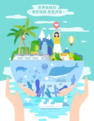 保护环境图片