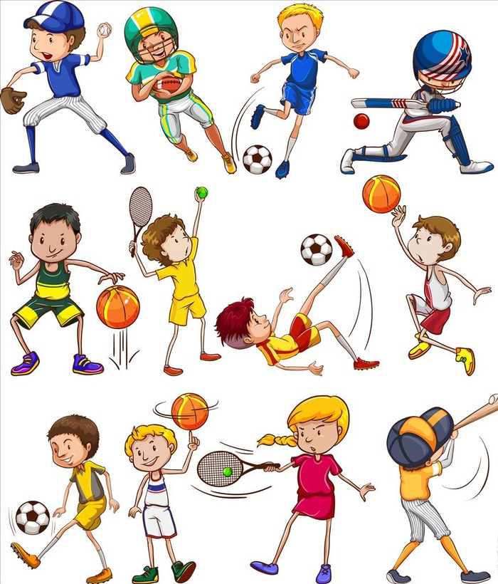 少儿体育运动图片