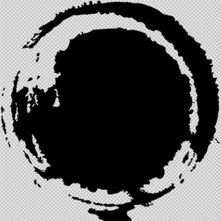 墨圈，水墨圆圈图片