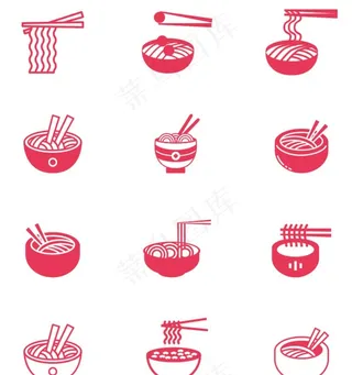 面条图标图片