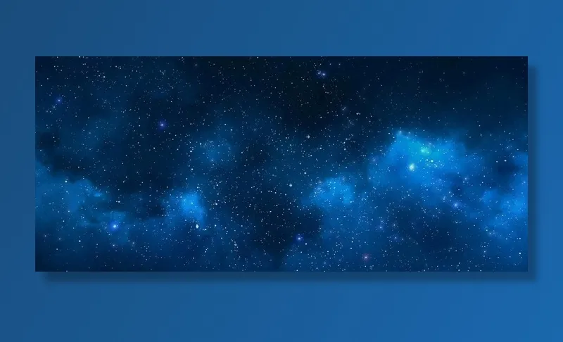 地球星空背景图片(4000x1875)psd模版下载